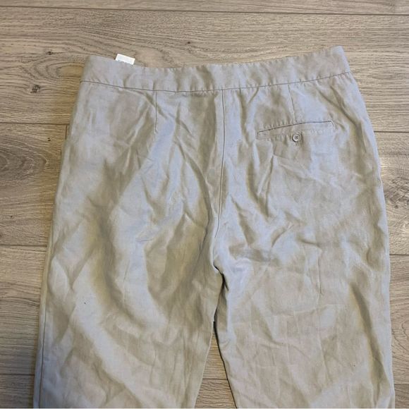 Wilfred Allant Pant Cropped linen pant soft grey size US 6 Aritzia - Picture 11 of 13